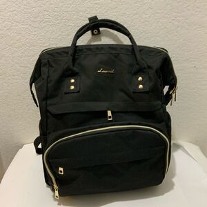 LOVEVOOK Laptop Backpack Women Teacher Nurse Bags, 15.6 inch, Black
